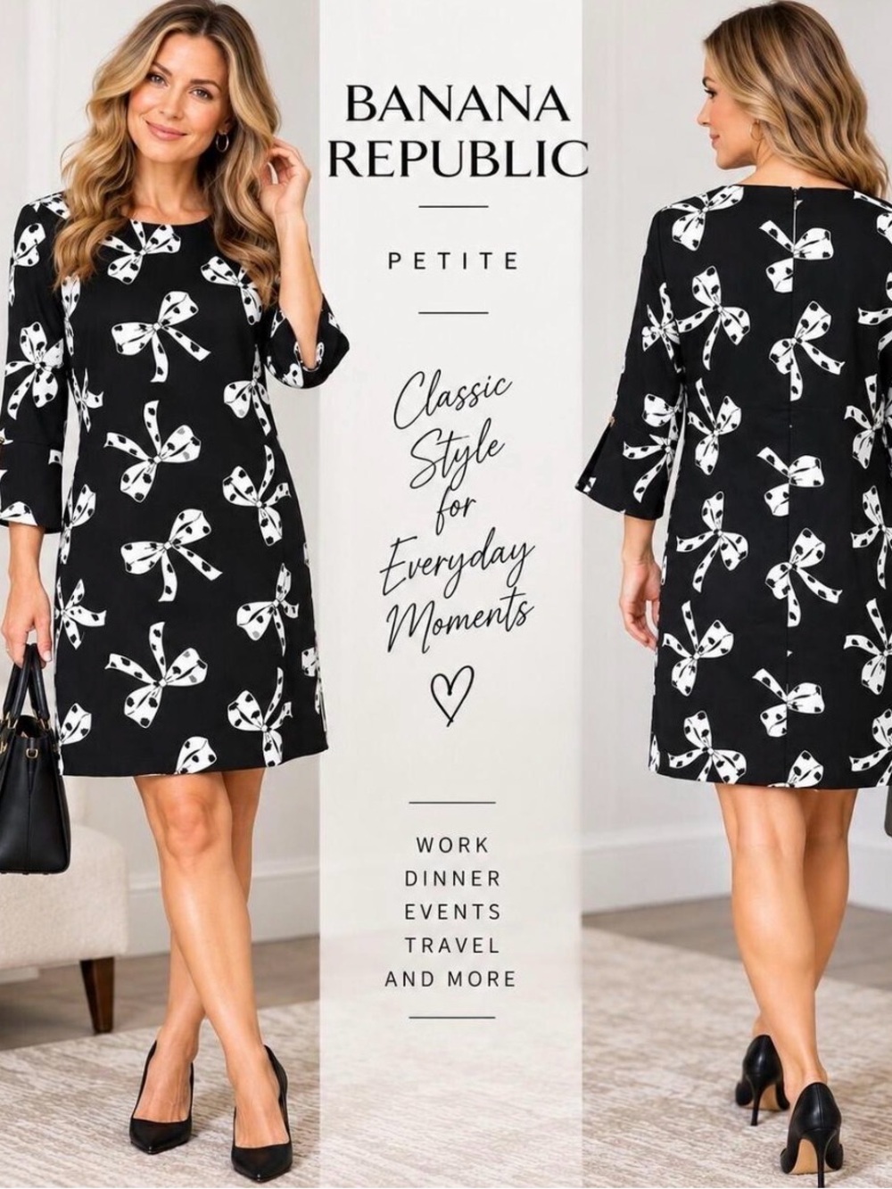 Banana Republic Bow Dress